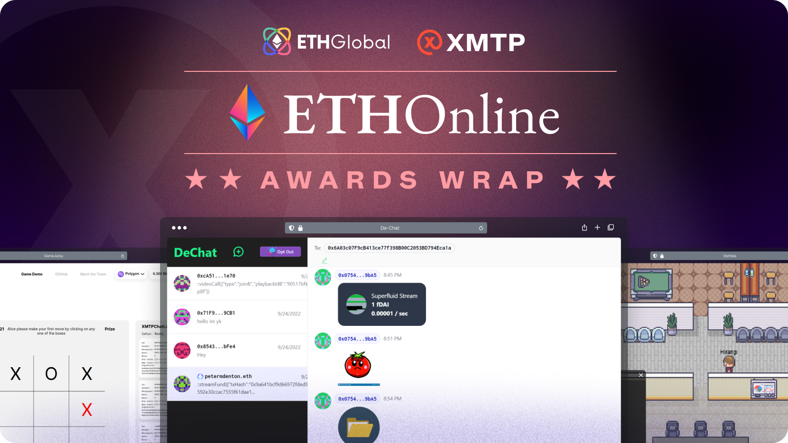 ETHOnline awards wrap card