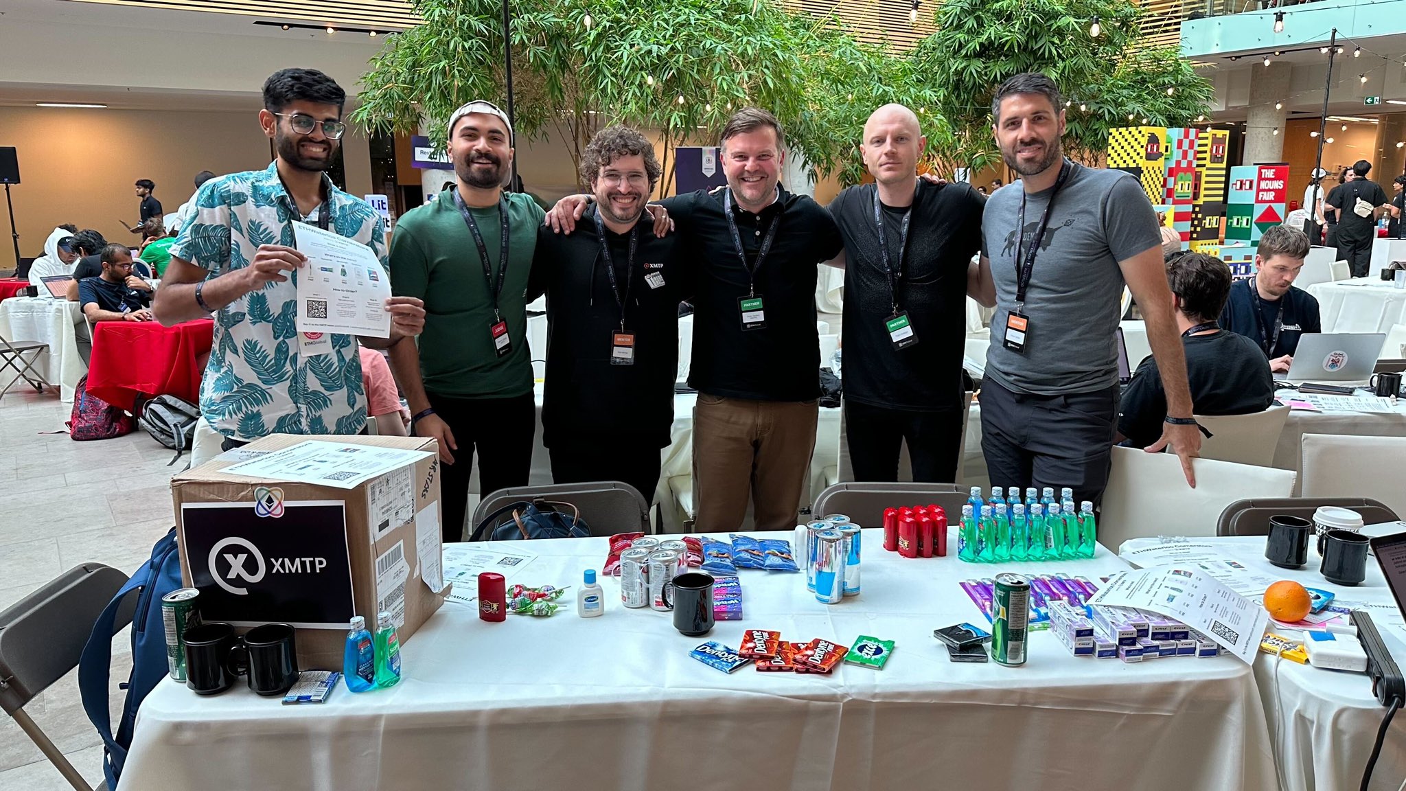 XMTP Labs team at ETH Waterloo