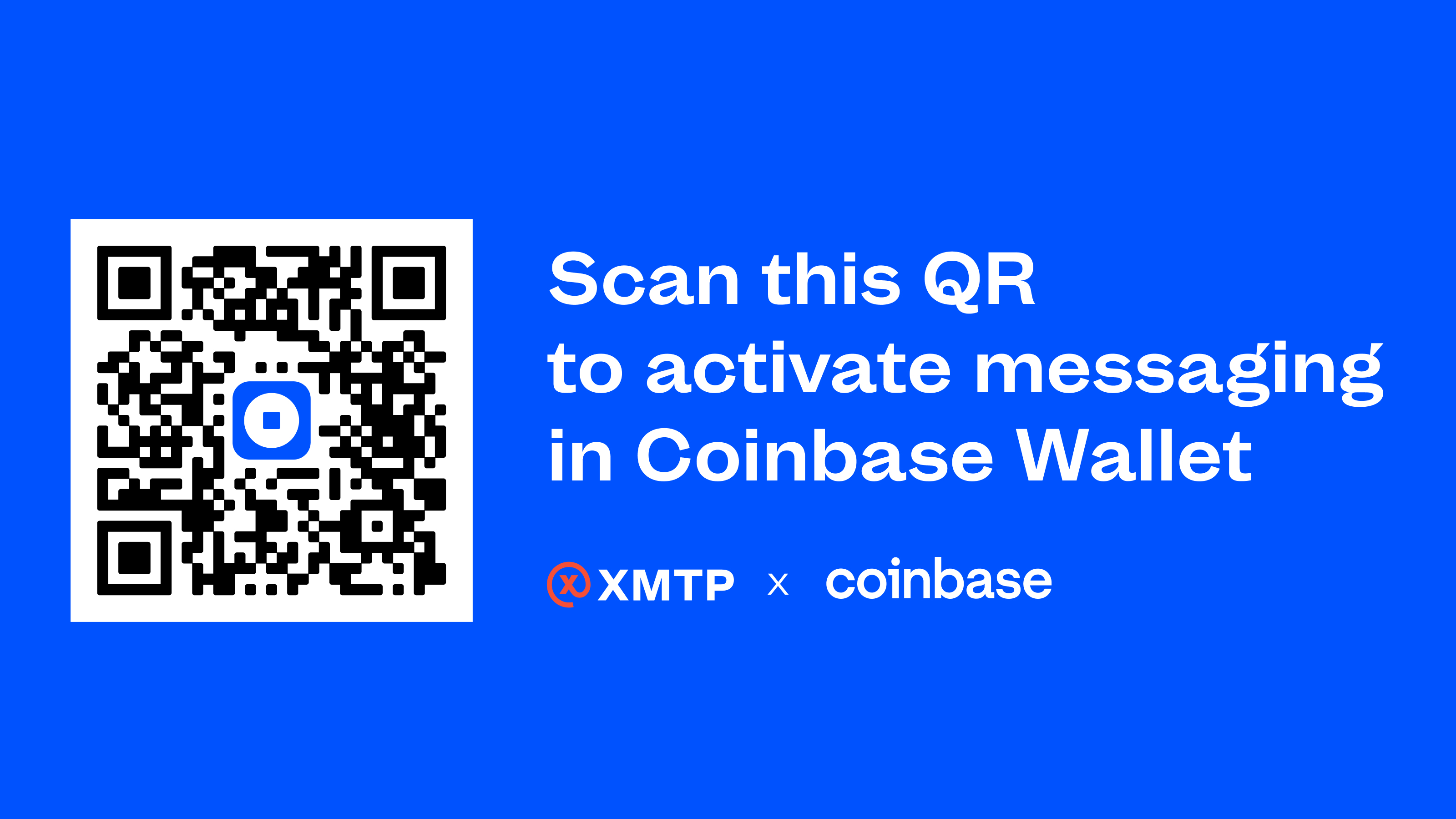Reach users through Coinbase Wallet and XMTP