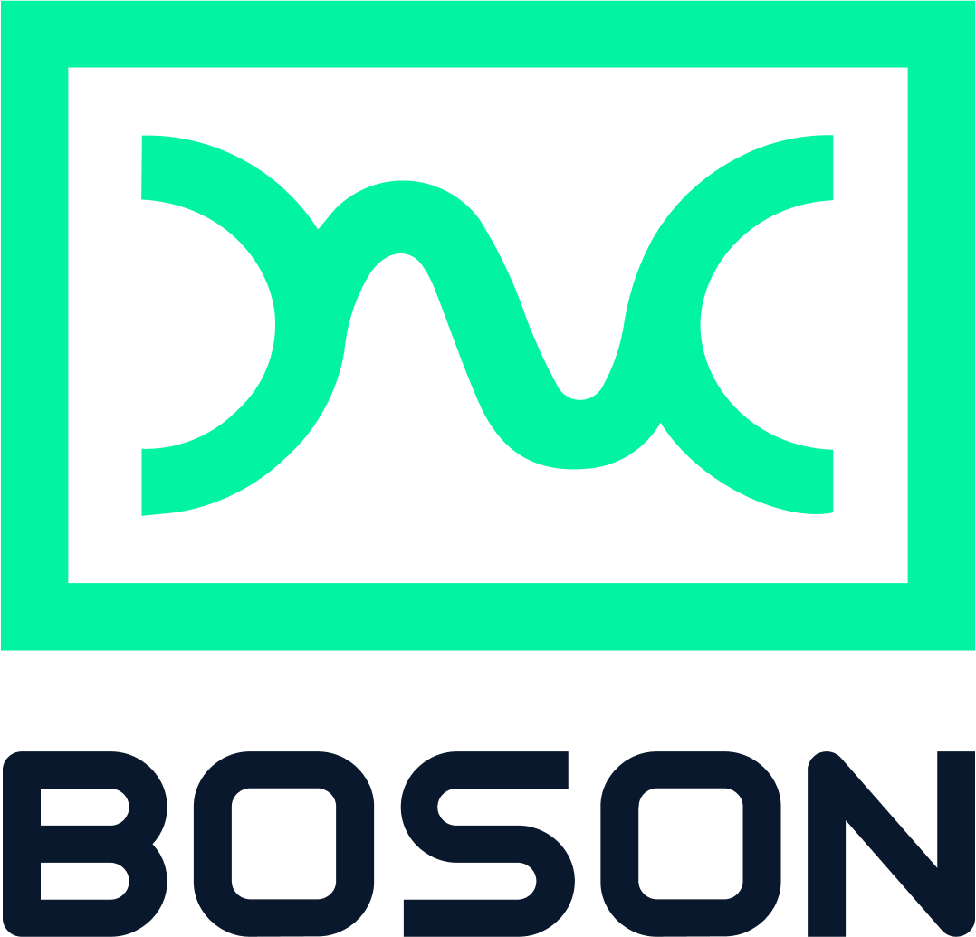 this is an image of theBoson App icon